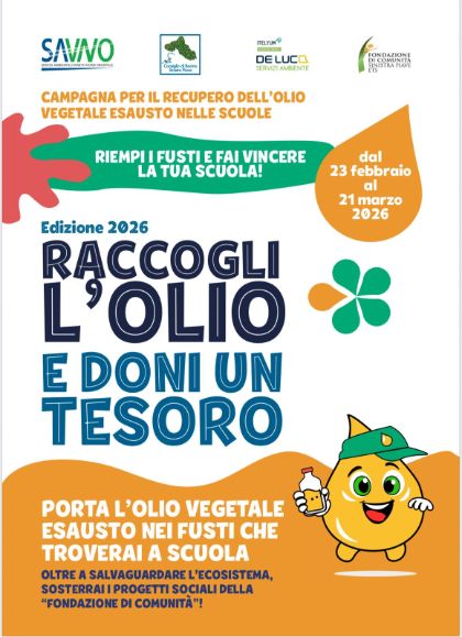Raccogli l'olio e doni un tesoro 