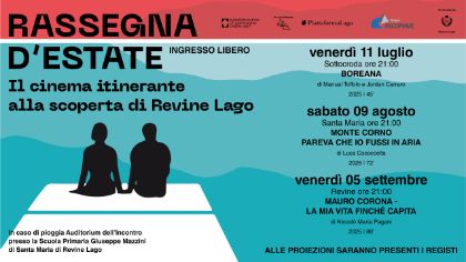 Rassegna d'estate - Sabato 9 Agosto