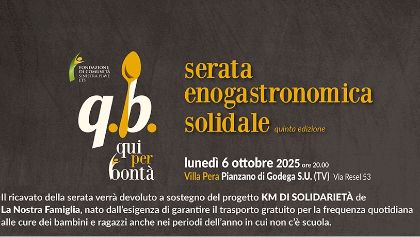 Q.B. Qui per Bontà - La serata enogastronomica solidale