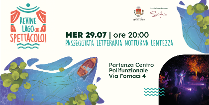 Passeggiata letteraria notturna lentezza