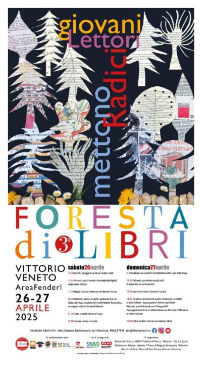 locandina foresta di libri