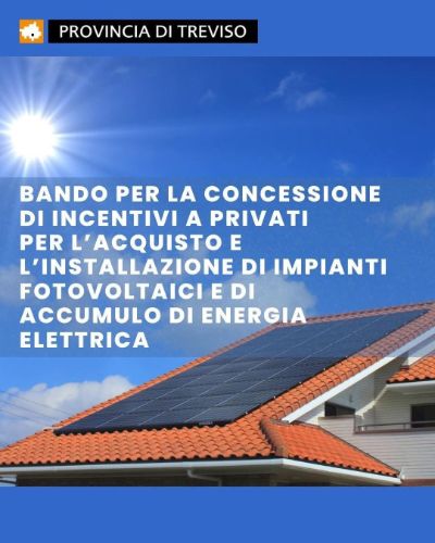 Bando fotovoltaico