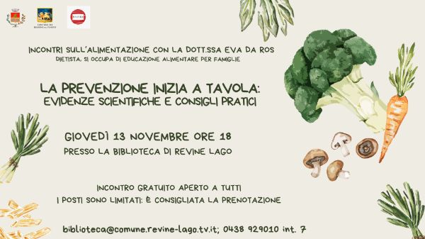 prevenzione a tavola